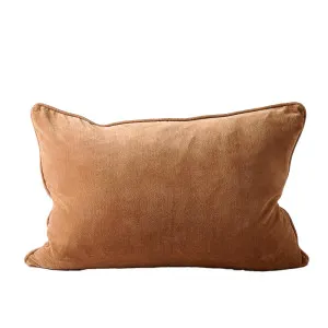 Lynette Velvet Cushion - Nutmeg by Eadie Lifestyle, a Cushions, Decorative Pillows for sale on Style Sourcebook