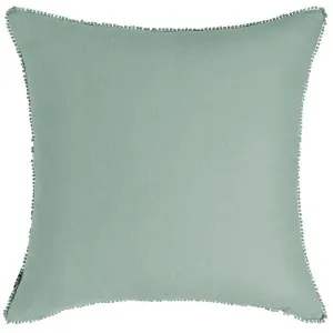 Mint Green Oversize Linen Cushion - 60x60cm by Urban Road, a Cushions, Decorative Pillows for sale on Style Sourcebook