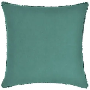 Teal Ocean Oversize Linen Cushion - 60x60cm by Urban Road, a Cushions, Decorative Pillows for sale on Style Sourcebook