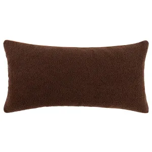 Chocolate Boucle Cushion - 80x40cm by Urban Road, a Cushions, Decorative Pillows for sale on Style Sourcebook