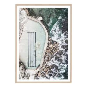 Sydney Swim Framed Print in 62 x 87cm by OzDesignFurniture, a Prints for sale on Style Sourcebook