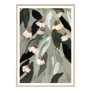 Gum Flower Dark 1 Framed Print in 62 x 87cm by OzDesignFurniture, a Prints for sale on Style Sourcebook