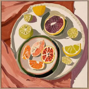 Sun-Soaked Fruit Canvas Art Print by Urban Road, a Prints for sale on Style Sourcebook