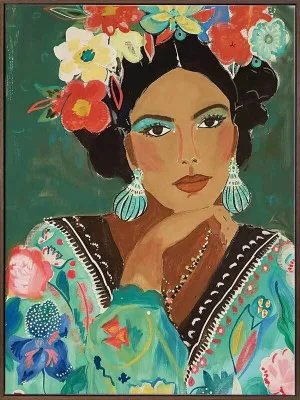 Frida Canvas Art Print by Urban Road, a Prints for sale on Style Sourcebook