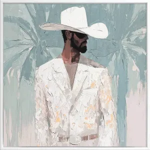 Lone Cowboy I Canvas Art Print by Urban Road, a Prints for sale on Style Sourcebook