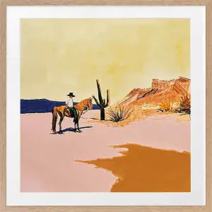 The Wild West Framed Art Print by Urban Road, a Prints for sale on Style Sourcebook