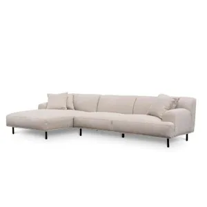 Jasleen 3 Seater Left Chaise Sofa - Sterling Sand by Interior Secrets - AfterPay Available by Interior Secrets, a Sofas for sale on Style Sourcebook