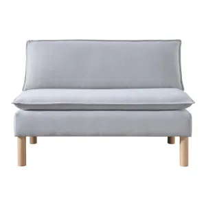 Finley Fabric Armless Loveseat Sofa, Grey by Room Life, a Sofas for sale on Style Sourcebook