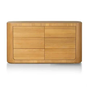 Bramwell Wooden 6 Drawer Dresser, Dusty Oak by Conception Living, a Dressers & Chests of Drawers for sale on Style Sourcebook