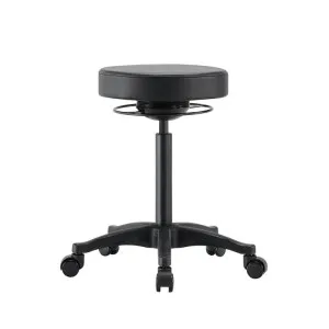 Buro Polo PU Leather Adjustable Office Stool by Buro Seating, a Chairs for sale on Style Sourcebook