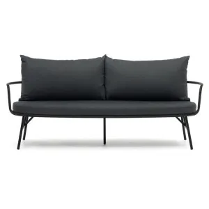 Bravon Metal Alfresco Sofa, 2 Seater, Black by El Diseno, a Sofas for sale on Style Sourcebook