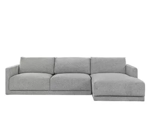 Haven California Slate Chaise Sofa - 3 Seater by James Lane, a Sofas for sale on Style Sourcebook