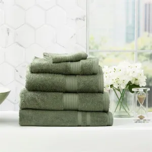 Renee Taylor Stella 5 Piece Jade Towel Pack by null, a Towels & Washcloths for sale on Style Sourcebook