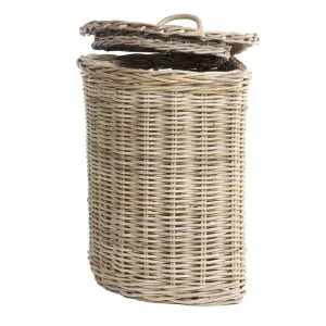 Marlo Cane Corner Hamper by Wicka, a Laundry Bags & Baskets for sale on Style Sourcebook