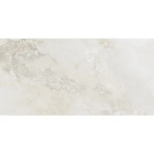 Fortress Travertine Milk Textured Tile by Beaumont Tiles, a Porcelain Tiles for sale on Style Sourcebook