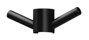 Vertical Rail Hook Round In Matte Black By Phoenix by PHOENIX, a Shelves & Hooks for sale on Style Sourcebook