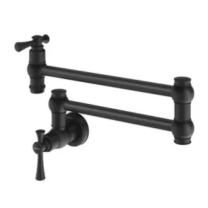 Cromford Pot Filler In Matte Black By Phoenix by PHOENIX, a Kitchen Taps & Mixers for sale on Style Sourcebook