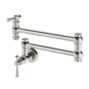 Cromford Pot Filler In Brushed Nickel By Phoenix by PHOENIX, a Kitchen Taps & Mixers for sale on Style Sourcebook