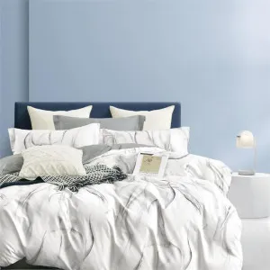 Ardor Vander Soft Grey Quilt Cover Set by null, a Quilt Covers for sale on Style Sourcebook