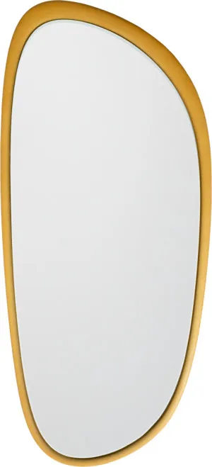 Gusa Mirror Oval Curcuma by Muundo | Tallira Furniture, a Mirrors for sale on Style Sourcebook
