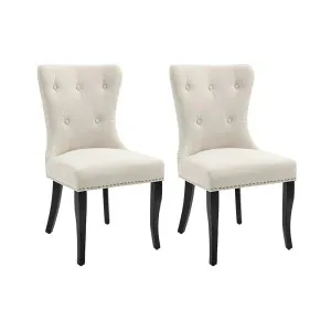 Lugano Dining Chair Set of 2 - Natural by CAFE Lighting & Living, a Dining Chairs for sale on Style Sourcebook