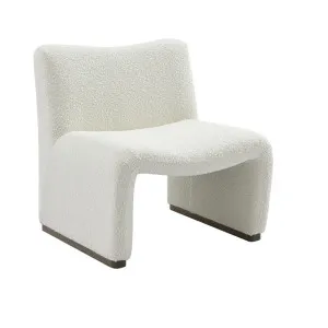 Arlene Occasional Chair - White Boucle by CAFE Lighting & Living, a Chairs for sale on Style Sourcebook