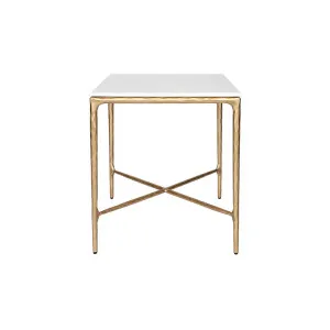 Heston Square Gold Side Table by CAFE Lighting & Living, a Side Table for sale on Style Sourcebook
