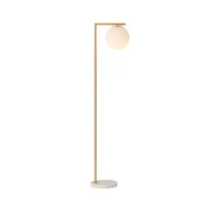 Zara Brass Floor Lamp by Mayfield Lighting, a Floor Lamps for sale on Style Sourcebook