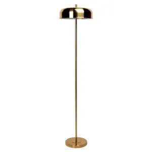 Sachs Floor Lamp - Polished Brass by CAFE Lighting & Living, a Floor Lamps for sale on Style Sourcebook