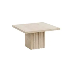 Florence Travertine Coffee Table - Small by CAFE Lighting & Living, a Coffee Table for sale on Style Sourcebook