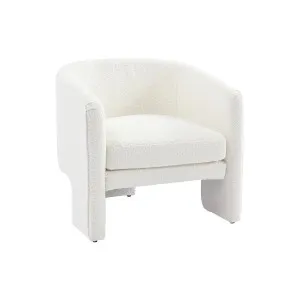 Koko Arm Chair - White Boucle by CAFE Lighting & Living, a Chairs for sale on Style Sourcebook