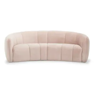 Laila 3 Seater Sofa - Blush by Calibre Furniture, a Sofas for sale on Style Sourcebook