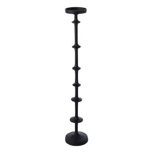 Ridge Candleholder 13x74cm in Black by OzDesignFurniture, a Candles for sale on Style Sourcebook