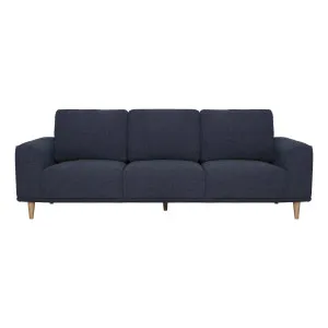 Scott 3 Seater Sofa in Nature Navy by OzDesignFurniture, a Sofas for sale on Style Sourcebook