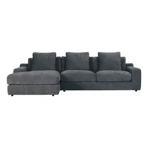 Raven 3 Seater Sofa + Chaise LHF in Optic Storm by OzDesignFurniture, a Sofas for sale on Style Sourcebook