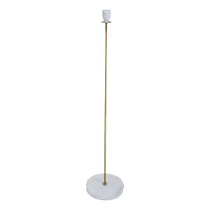 Zoe Candleholder 22x100cm in White / Gold by OzDesignFurniture, a Candles for sale on Style Sourcebook
