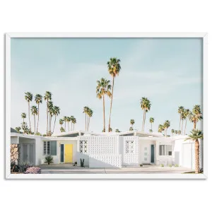 Palm Springs | Mid Century Abodes - Art Print by Print and Proper, a Prints for sale on Style Sourcebook