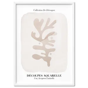 Decoupes Aquarelle V - Art Print by Print and Proper, a Prints for sale on Style Sourcebook