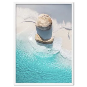 Little Beach Albany I - Art Print by Print and Proper, a Prints for sale on Style Sourcebook