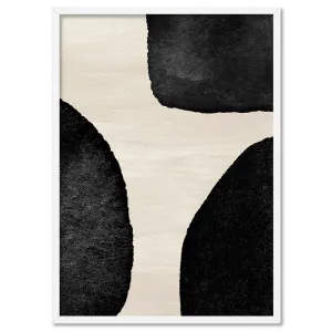 Formes Noires II - Art Print by Print and Proper, a Prints for sale on Style Sourcebook