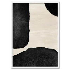 Formes Noires III - Art Print by Print and Proper, a Prints for sale on Style Sourcebook