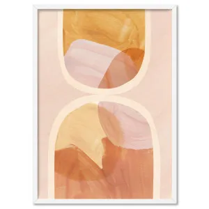 Boho Abstracts | Terra Arches IV - Art Print by Print and Proper, a Prints for sale on Style Sourcebook