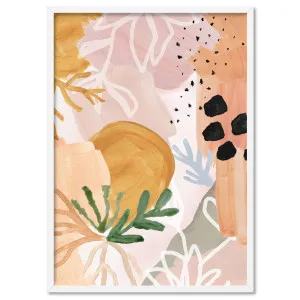 Garden of Earthly Delights | Peach - Art Print by Print and Proper, a Prints for sale on Style Sourcebook