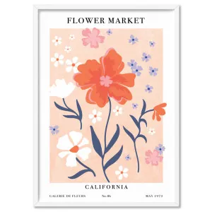 Flower Market | California - Art Print by Print and Proper, a Prints for sale on Style Sourcebook