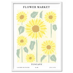Flower Market | Tuscany - Art Print by Print and Proper, a Prints for sale on Style Sourcebook