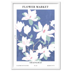 Flower Market | Shanghai - Art Print by Print and Proper, a Prints for sale on Style Sourcebook