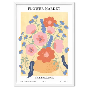 Flower Market | Casablanca - Art Print by Print and Proper, a Prints for sale on Style Sourcebook