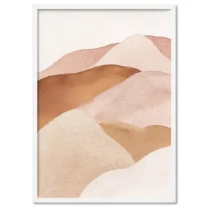 Boho Landscape in Watercolour V - Art Print by Print and Proper, a Prints for sale on Style Sourcebook