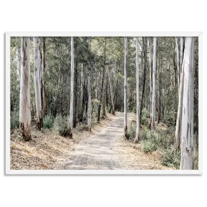 Into the Gumtrees - Art Print by Print and Proper, a Prints for sale on Style Sourcebook