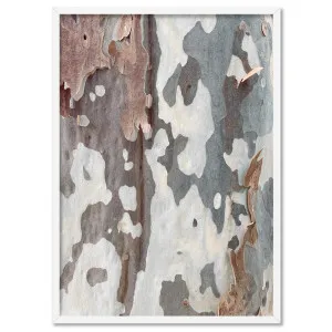 Gumtree | Blue Gum Bark I - Art Print by Print and Proper, a Prints for sale on Style Sourcebook